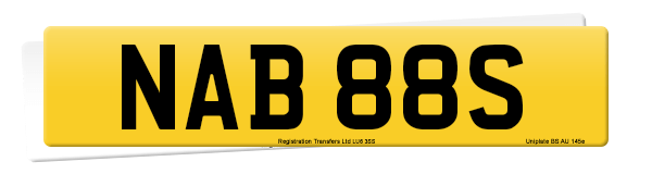 Registration number NAB 88S
